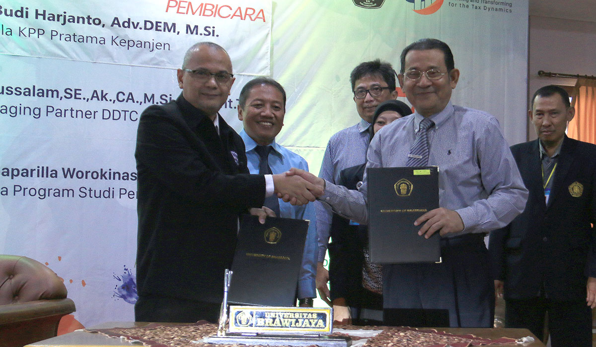 MoU between Brawijaya University and DDTC