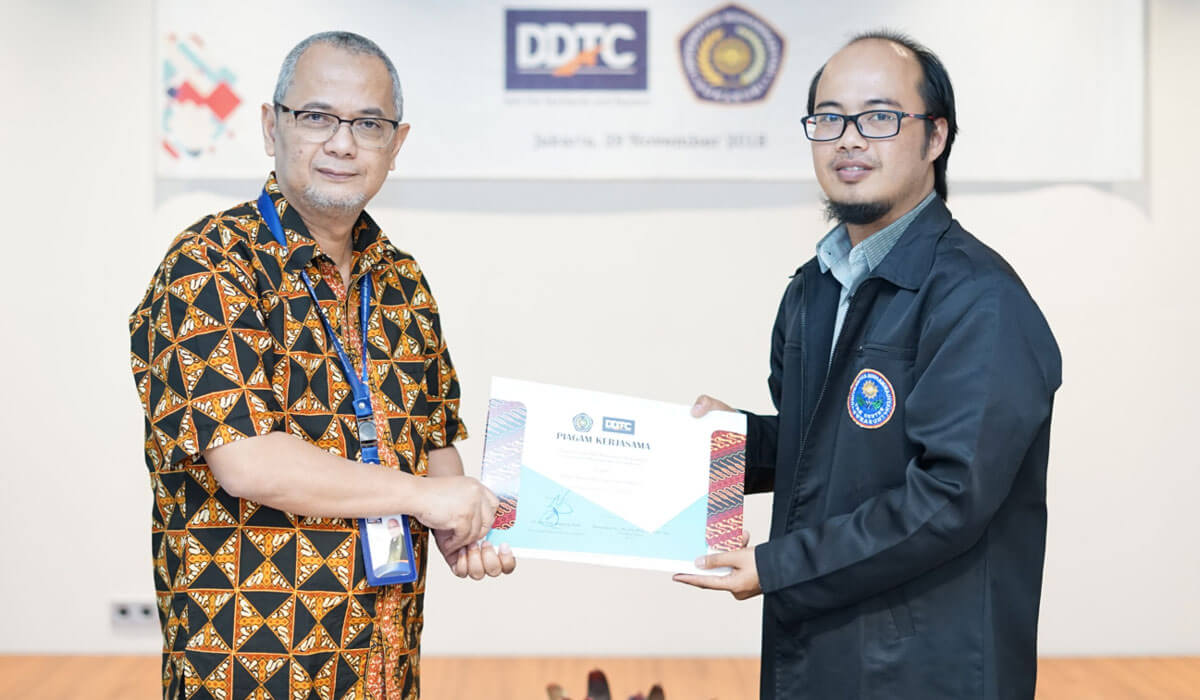 MoU between Muhammadiyah Sukabumi University (UMMI) and DDTC