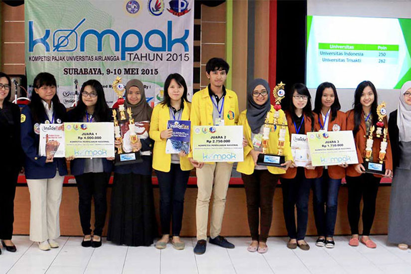 CSR - Airlangga University National Tax Competition (KOMPAK) 2015