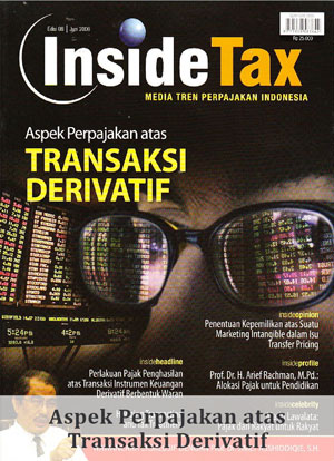 Inside Tax Edisi 8 - Aspek Perpajakan atas Transaksi Derivatif