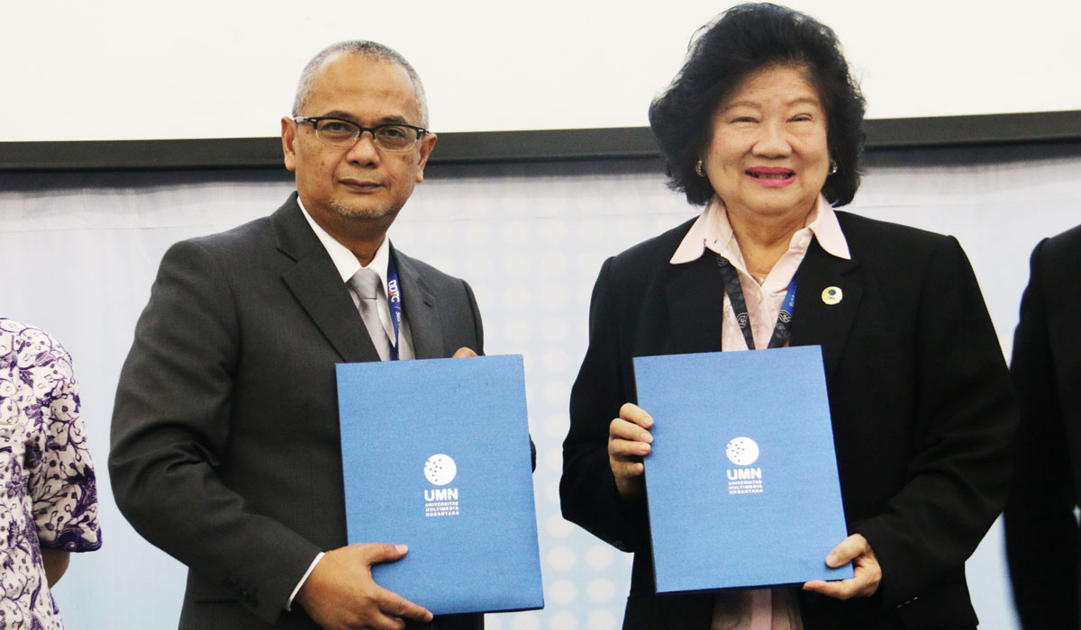 MoU between Multimedia Nusantara University and DDTC