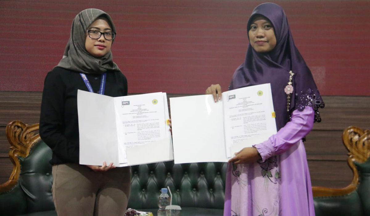 MoU between Sultan Ageng Tirtayasa University and DDTC