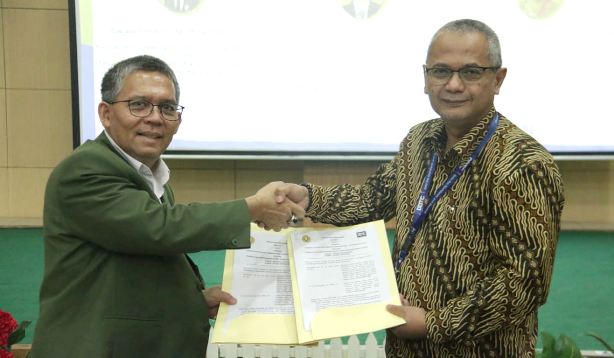 MoU between UPN Veteran Jakarta and DDTC