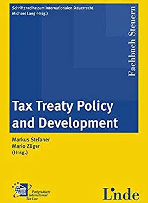 International Publication - Tax Treaty Negotiation