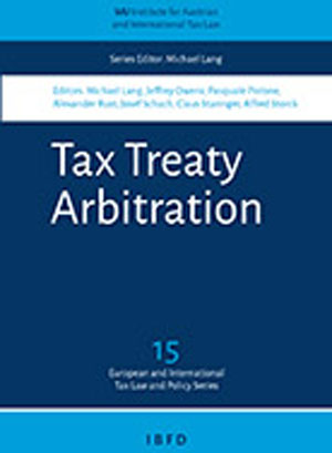 Tax Treaty Arbitration