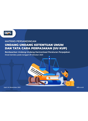 Matriks Persandingan UU HPP - UU KUP